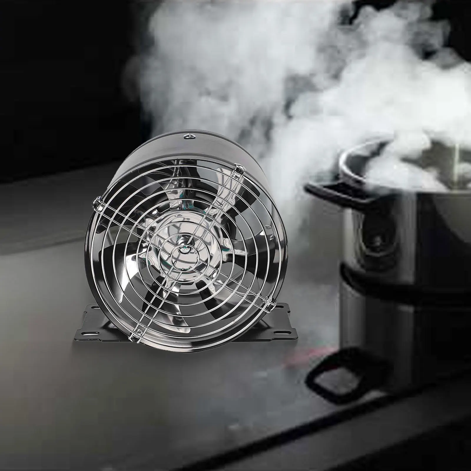 Efficient Ventilation 6inch Wall Fan 6 Inch Wall Mounted for exhaust Fan Mute for exhaust Fan Efficient Air Circulation
