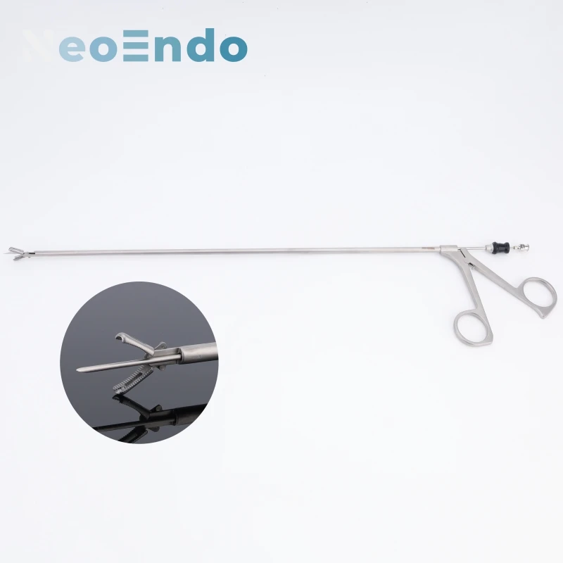 Laparoscopic Instruments 5mm Cholangiography Forceps | Surgical Cholangiogram Forceps for Laparoscopy