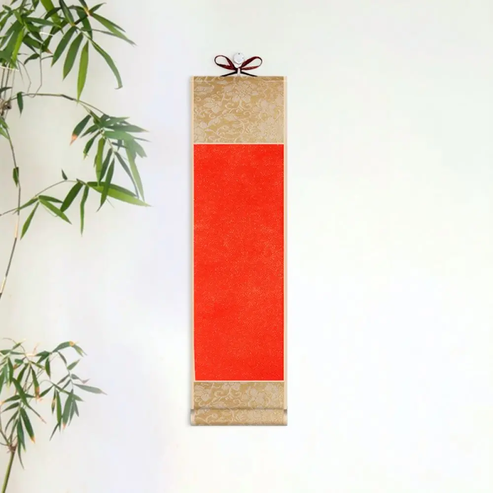 Chinese Style Blank Paper Scroll For Calligraphy Writing Ink Painting Practice Hanging Wall Art Home Decor Supplies
