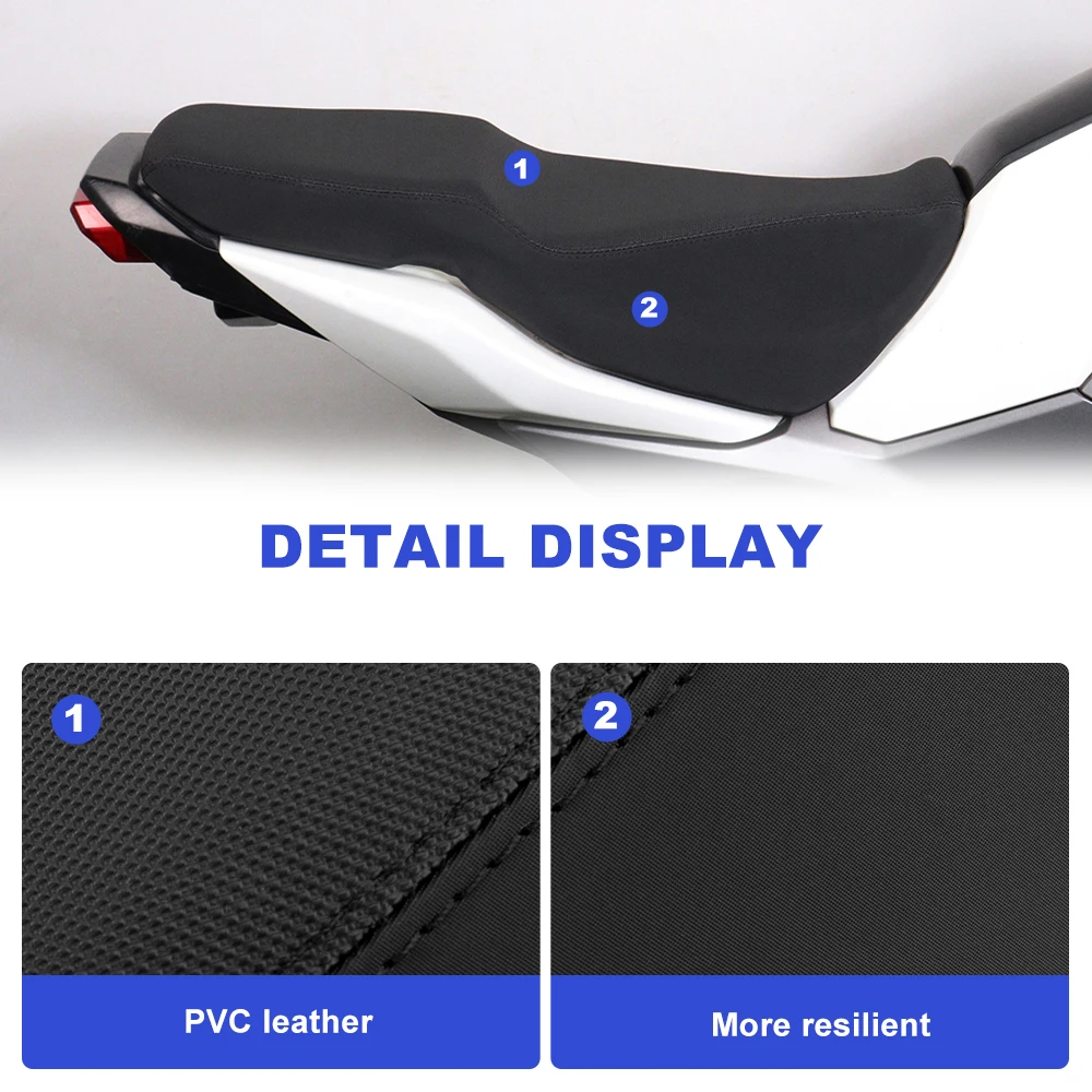 For Honda Grom MSX 125 2016 2017 2018 2019 2020 2021 Motorcycle Complete Seat Cover & Foam Seat Saddle Cushion Cover Protector