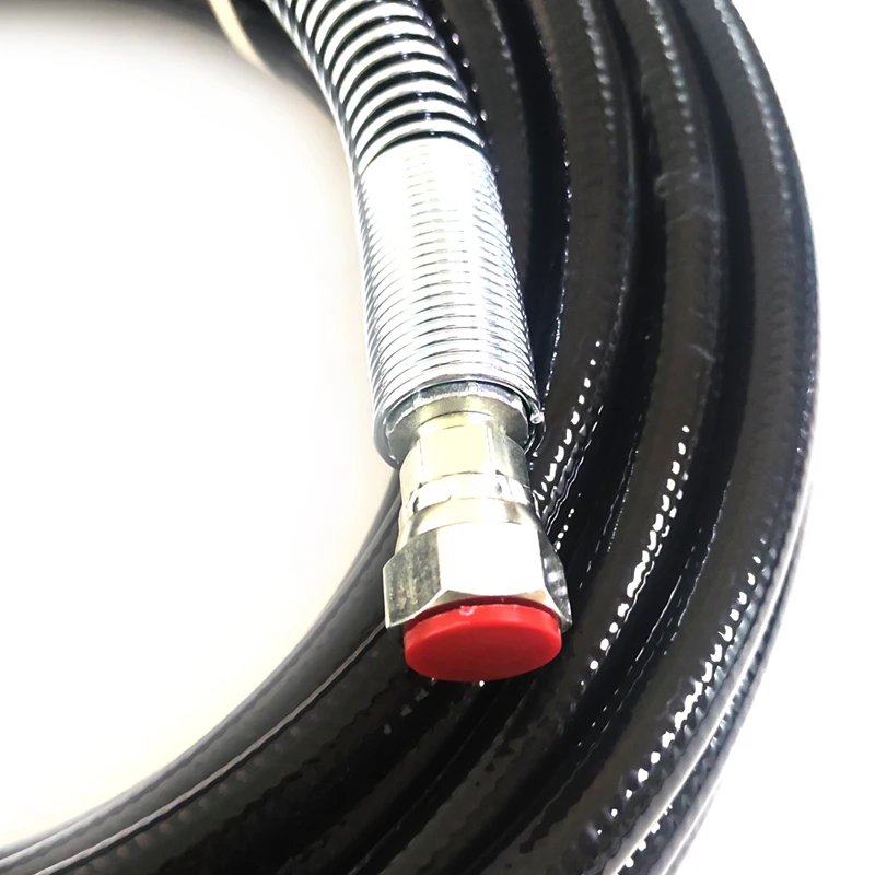 1/4 Inch 7250psi Double Steel Wire Explosion Proof High Pressure Pipe for GRC Airless Spraying Machine 240794 view 5