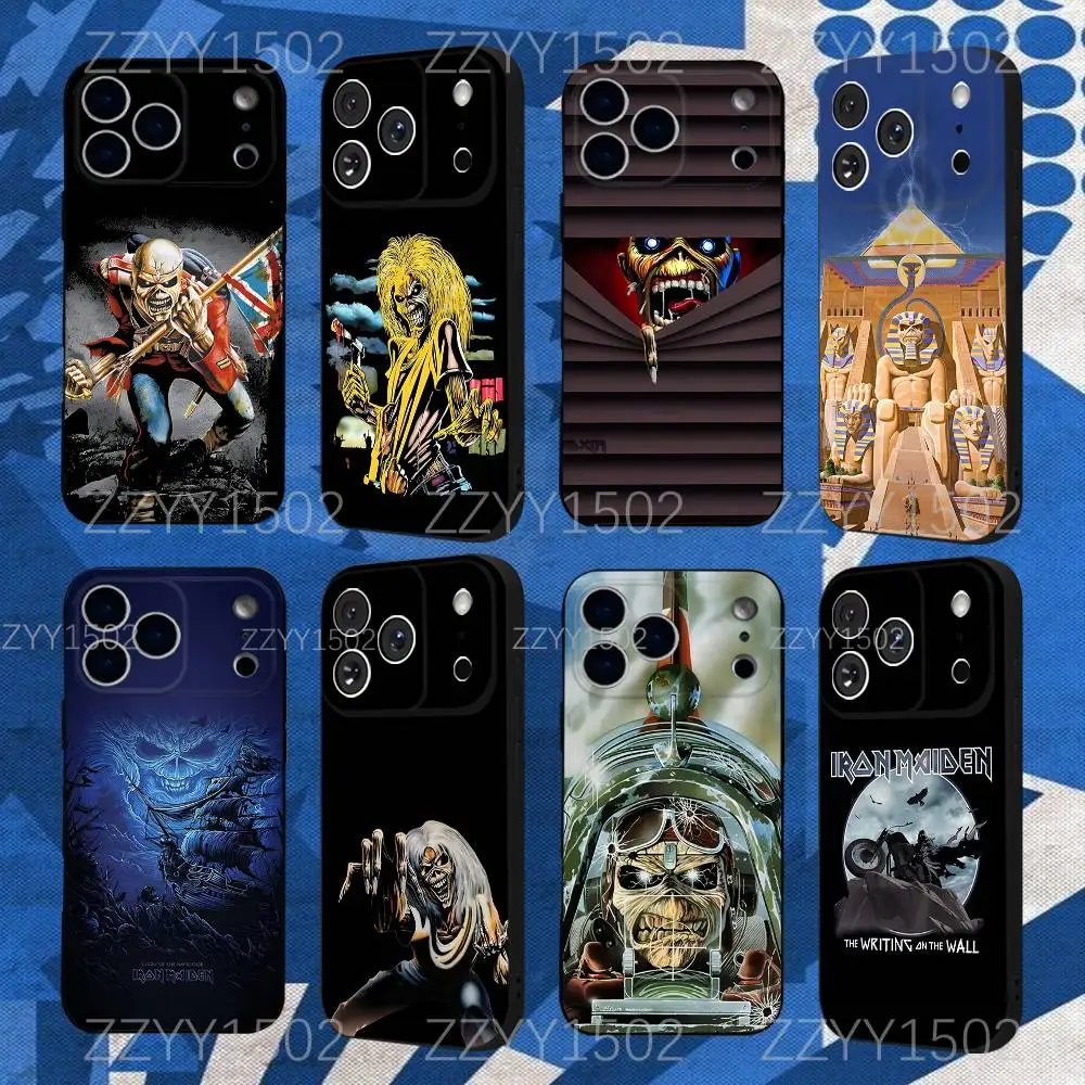 

Run-To-The-Hills-M-Maidens Phone Case For iPhone 17,16,15,14,13,12,11,X,XS,8,7,Pro,Max,Plus,E,SE4,Air,Mini Black Funda Shell