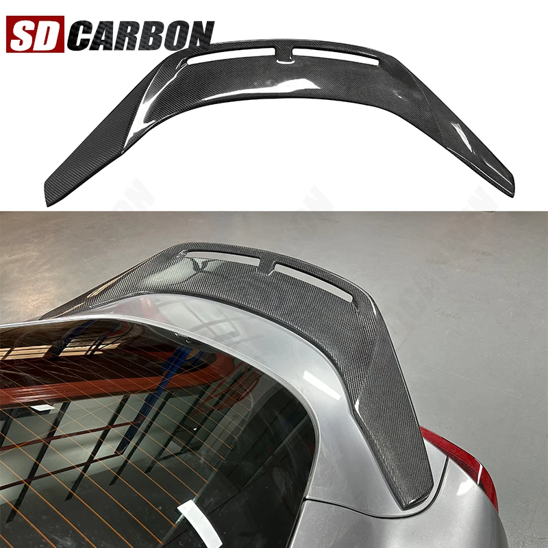 

For Toyota Supra A90 A91 MK5 High Quality Carbon Fiber Material Rear Trunk Spoiler Lip Wings FRP Car Styling Body Kit