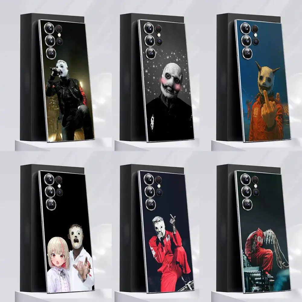 

C-Corey T-Taylor Phone Case For Samsung S30,25,24,23,21,22,20,10,5G,FE,lite,PIus,Ultra Transparent Cover