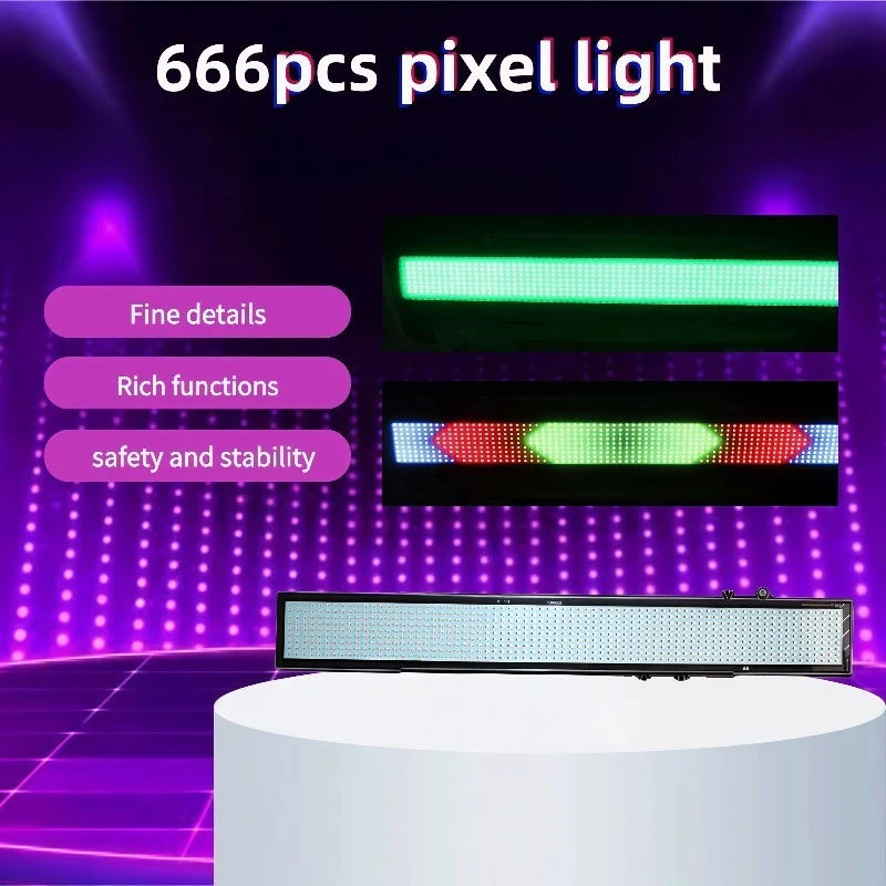 666 pixel LED stage, linear, suitable for wedding parties