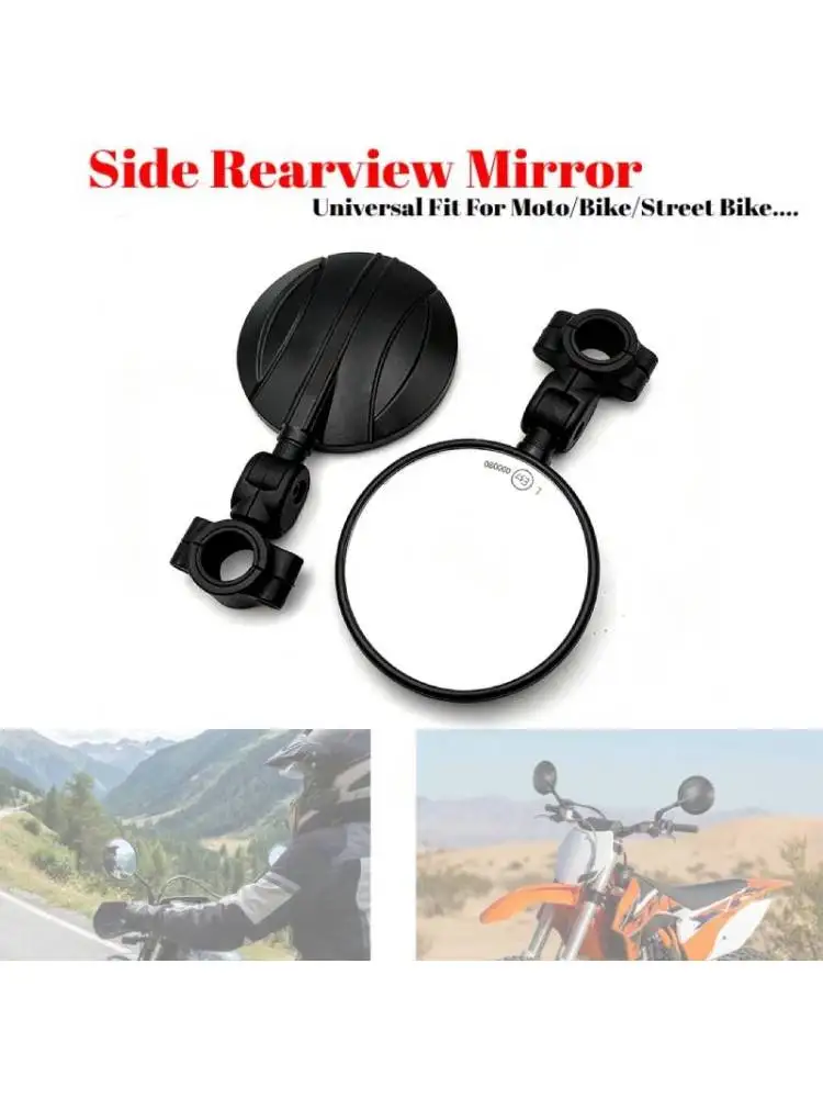 AliExpress JPMotor Accessories Motorcycle Mirrors Universal Handlebar Motorcycle Rearview Mirrors Scooter E-Bike ATV Dirt Bike Rear View Mirrors HD Side Mirror