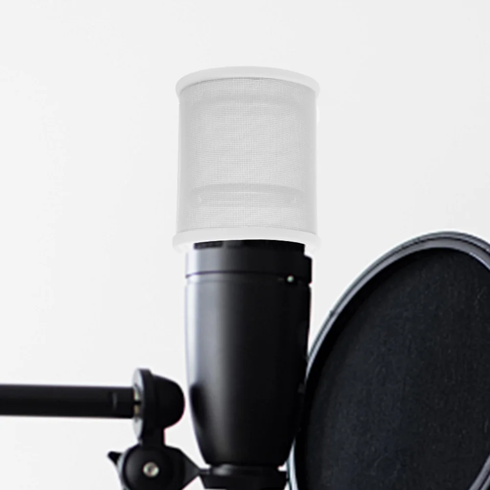 

U Shaped Microphone Windscreen Cover Noise Reduction Splash Guard Accessory Recording Pop Filter Shield Pop Filter for Mic
