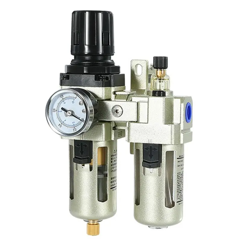 Innovative Pressure Regulator Water Filter AC3010-03 Compressed Air Aluminum Alloy Pressure Gauge