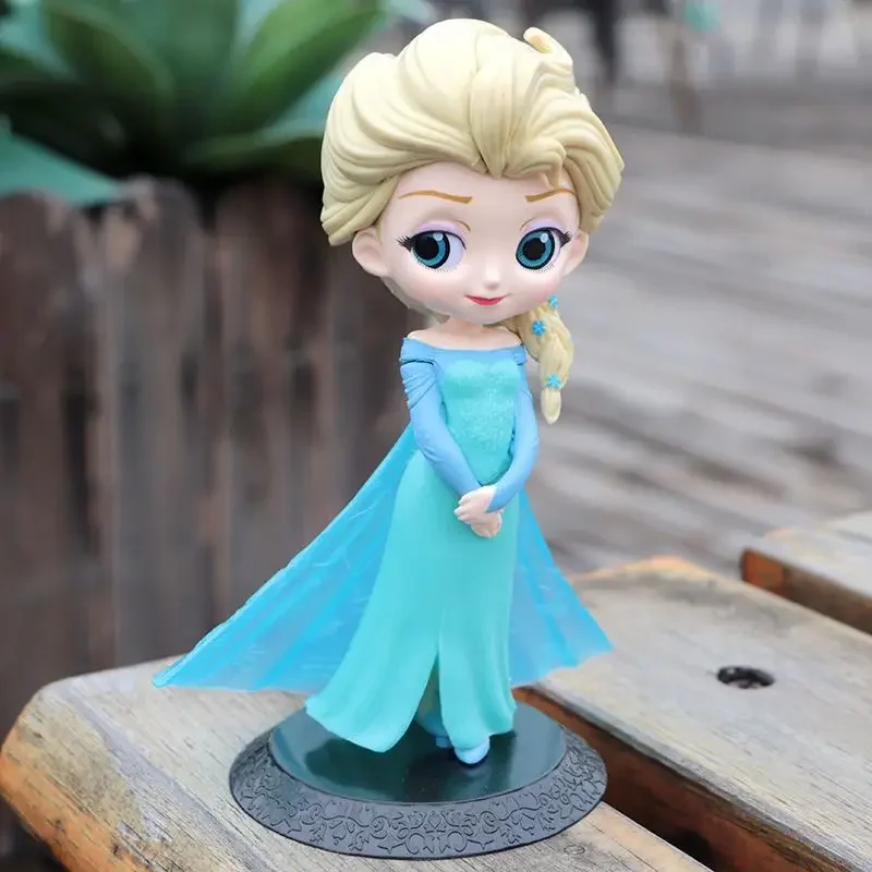 Disney Cartoon Sofia Ice Princess Alice Cute and Sweet Children's Fashion Versatile Model Doll Figure Ornament Birthday Gift