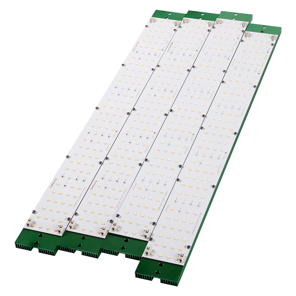 4 Pieces 60W LM301H Quantum led Grow light Bars Full Spectrum