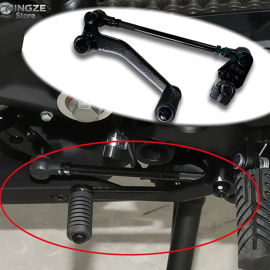 

Motorcycle Foot Gear Shift Lever Pedals Pegs Foot Shift Lever Combination For CFMOTO CF250SR SR250 CF250-6