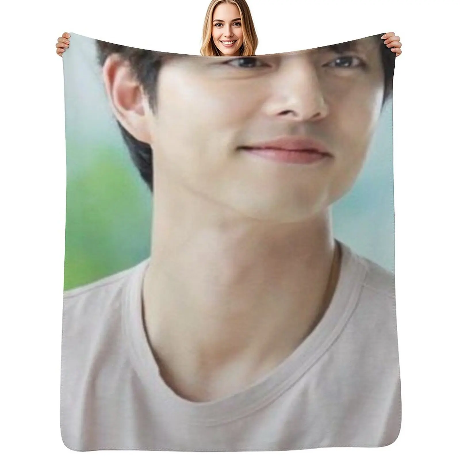 

Gong Yoo Throw Blanket Men's Soft Warm Throw Blanket for Couch
