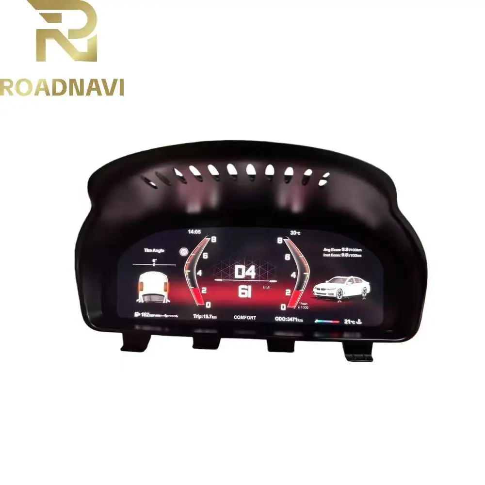 RoadNavi Car Digital Cluster for BMW F10 F11 F30 F35 X5 E70 E71 F25 X3 F26 X4 2013-2020 LCD Virtual Cockpit DashboardAR