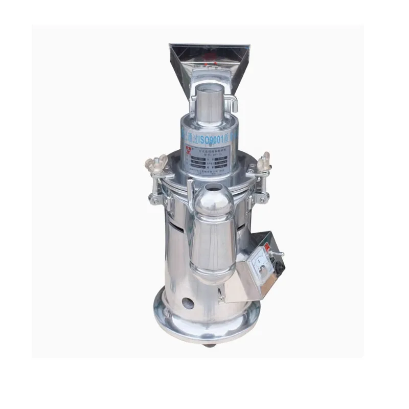DF-15 Electrical mill grinder Automatic Continuous Herb Grinder Hammer Pulverizer automatic spray grinding machine 20000 RPM/min
