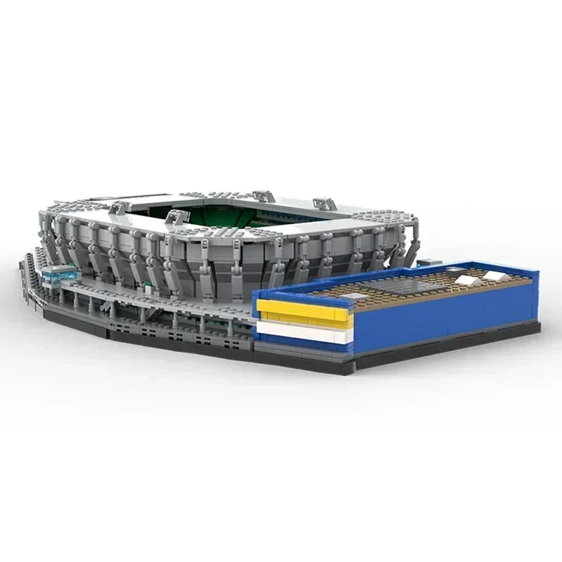 Moc Bouwstenen Street View Model Saint Gallen Voetbalstadion Technologie Modulaire Blokken Geschenken Kerstspeelgoed Diy Assemblage