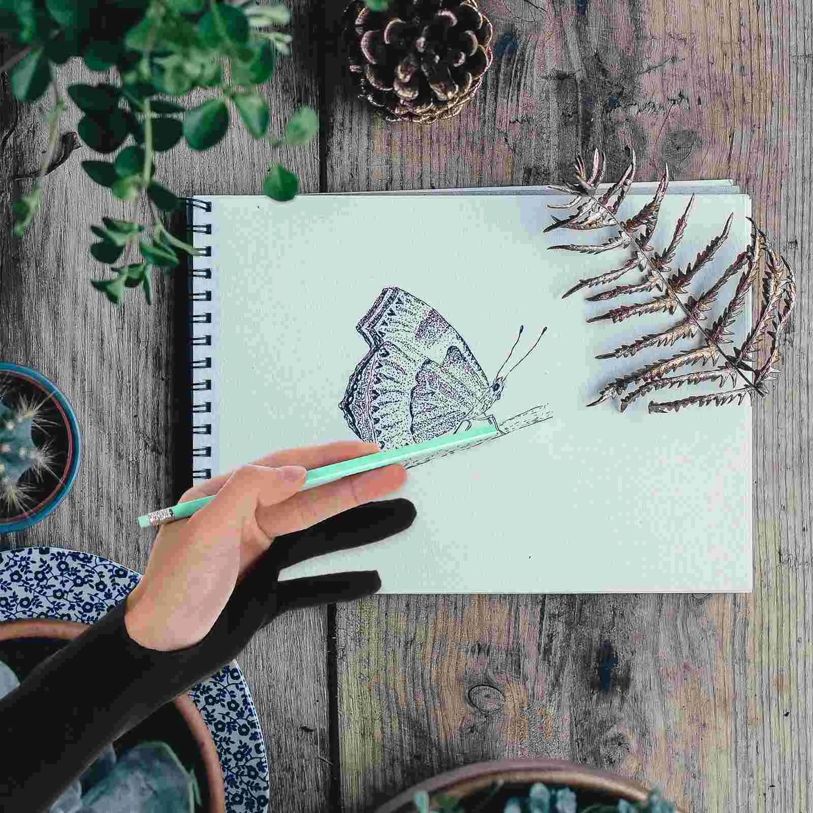 Pencils Painting Gloves Sketching Protective Two-finger Digital Drawing Artist Black Tablet