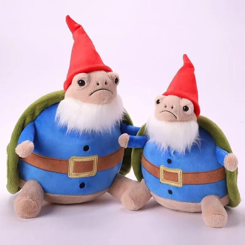 

Stuffed 25/35cm Cute Timmy Turtle Garden Gnome Doll Plush Toy for Kids Fan Cosplay Birthday Holiday Gifts Collect XMAS Decorate