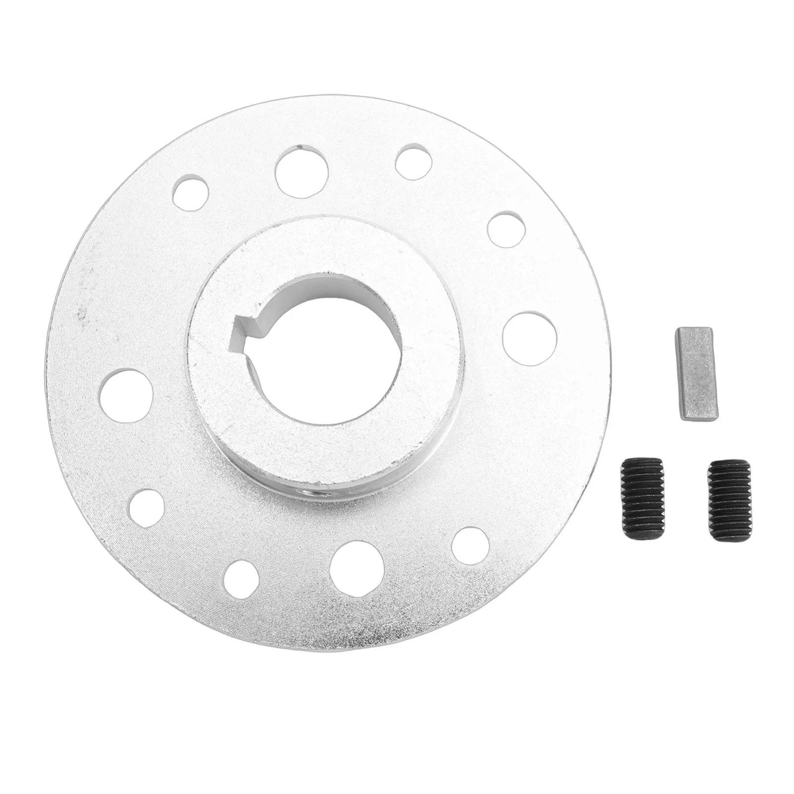 Alloy Rear Sprocket Drum Brake Hub Adapter Simple Installation Go Kart Sprocket Hub 1 Inch Bore High Strength for Mini Bike