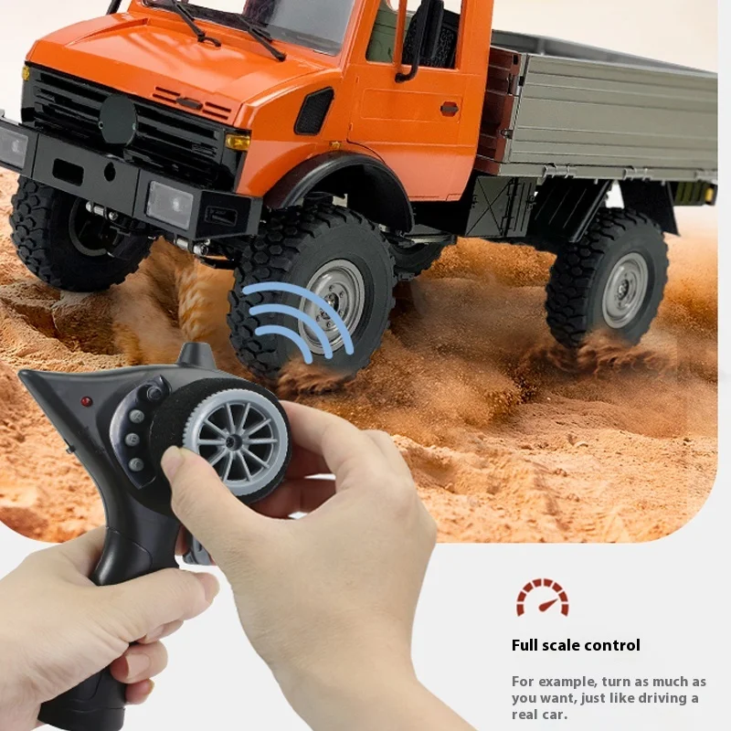 1/12 LDRC LD1201 LDP06 Unimog rc 4x4 Off-Road Vehicle  simulated climbing car Crawler Differential Lock Car Toy