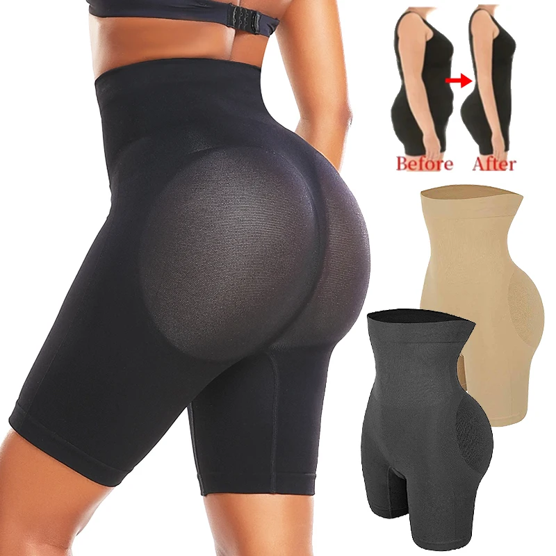 

High Waisted Body Shaper Shorts Tummy Control Panties Butt Lifter Shapers Slimming Waist Trainer Shapewear Compression Underwear