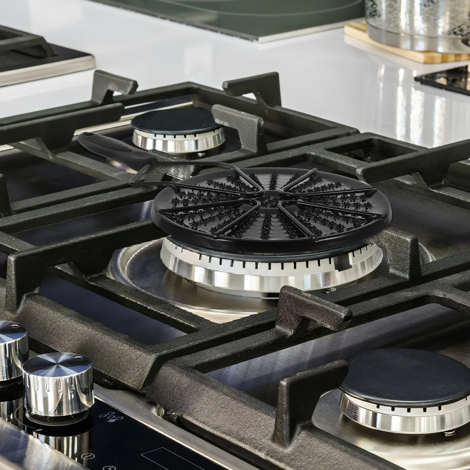 

Thermal Guide Plate Heat Adapter Fast Heating Enamel Material Even Cooking Prevent Blackening Scratching Small Pots Milk