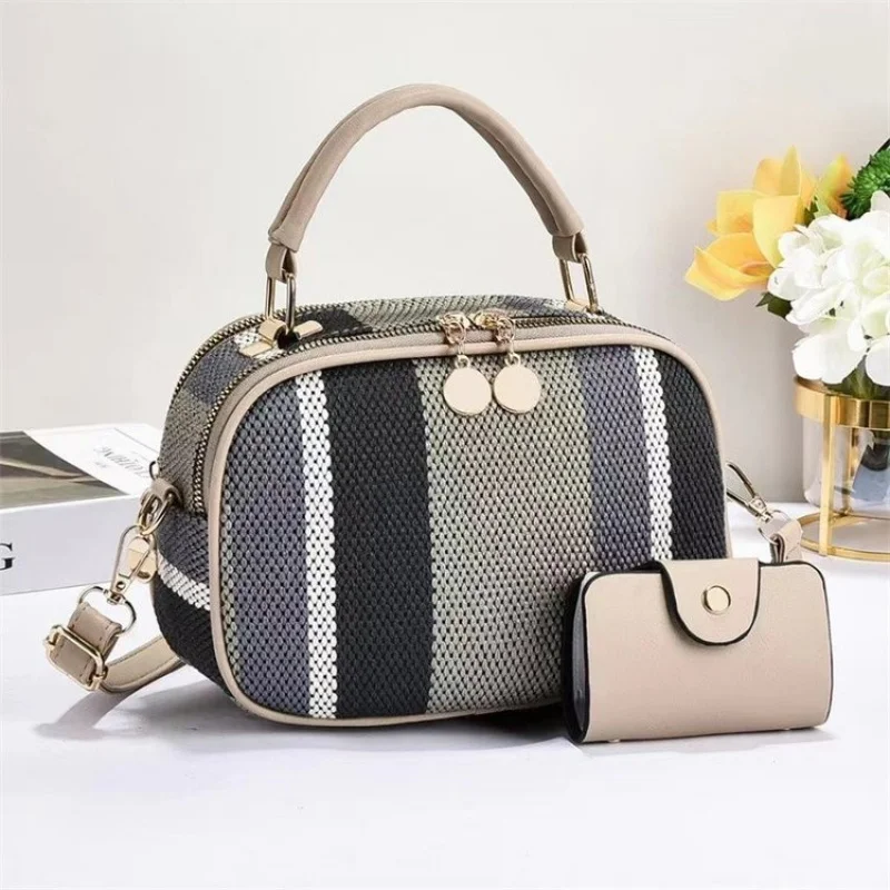 

Роскошная элегантная сумка-шоппер большой вместимости для женщин с винтажным стилем и функцией пригородных поездок