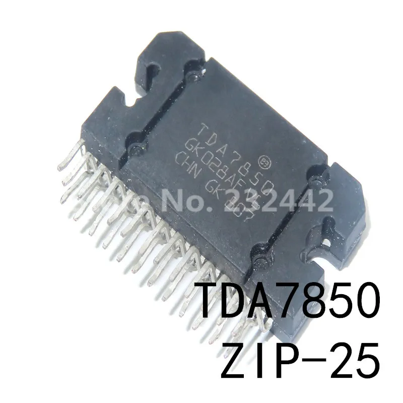 1PCS   TDA7850  ZIP25  Car audio amplifier chip   In Stock