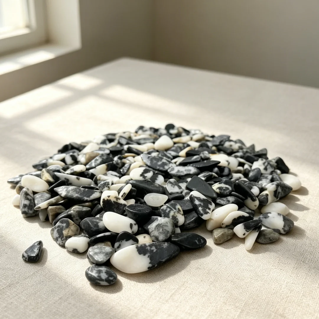 Natural Zebra Stone Chips, for - Aquarium Fish Zebra recension och pris