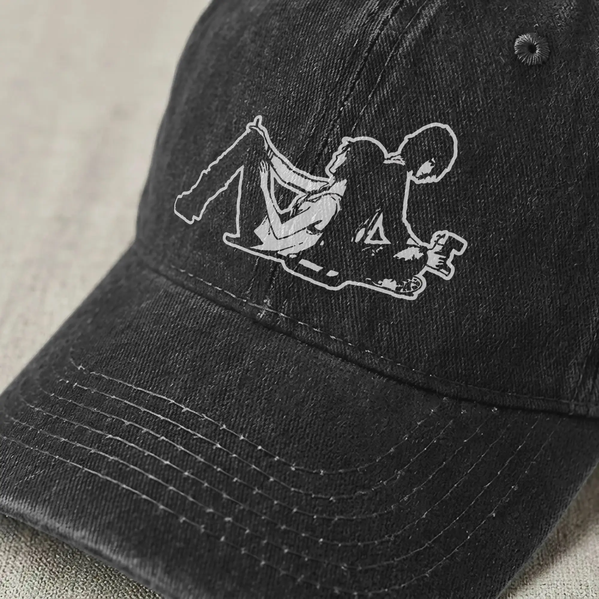 Life Is Strange Pricefield Baseballkappe, Vintage-Stil, Distressed-Denim, Anime-Spiel, Snapback, für Herren und Damen, Outdoor-Workouts, verstellbare Mütze – Detail 4