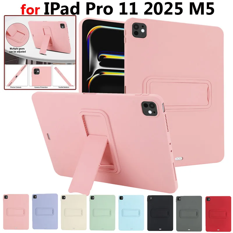 

For IPad Pro 11 2025 M5 Air 11 5 4 6 7 8 9th 10th Gen Air12 3 4 5 11th A16 Mini 7 6 Case Ultra Thin Slim Adjustable Stand Cover