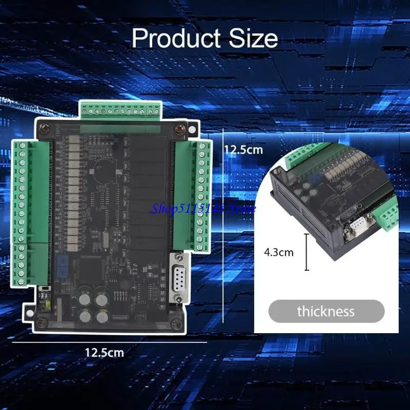 Compatibilità Hmis programmazione del diagramma ladder del processore a 32 bit della scheda PLC automazione industriale