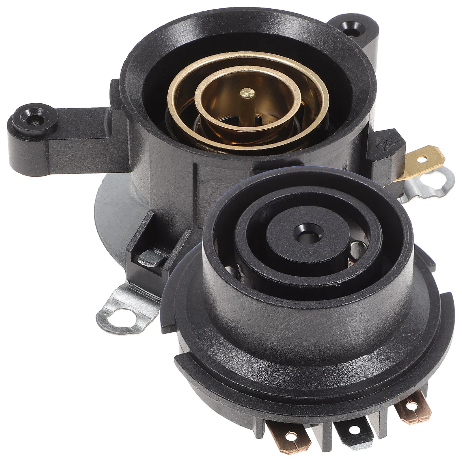 4Sets Electric Kettle Base Thermostat Temperature Control High Conductivity Copper Ring Replacement Part Suitable for Handle