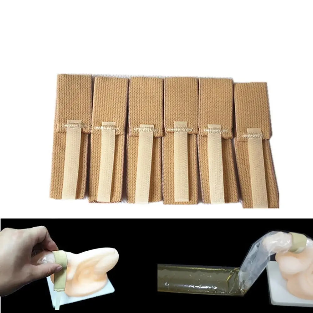 10 Pcs Male External Catheter Strap, Adjustable Urinary Incontinence Penile Clamp Fixer Reusable Holder Band Men