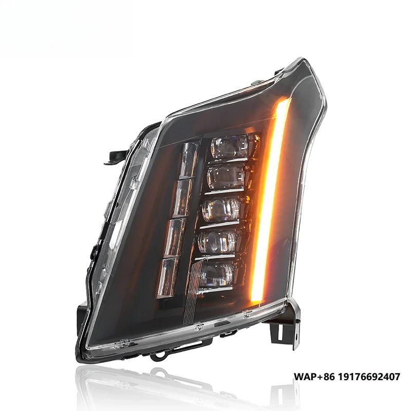 

Новые сертифицированные DOT фары для 'Cadillac SRX 2010-2015, пылезащитные, водонепроницаемые, автозапчасти, пять линз, доставка по всему миру