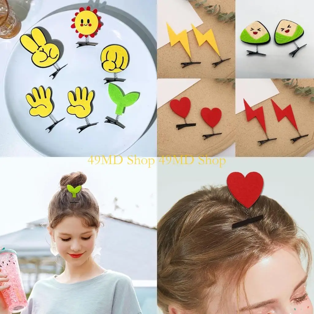 49md Clip cheveux amusant