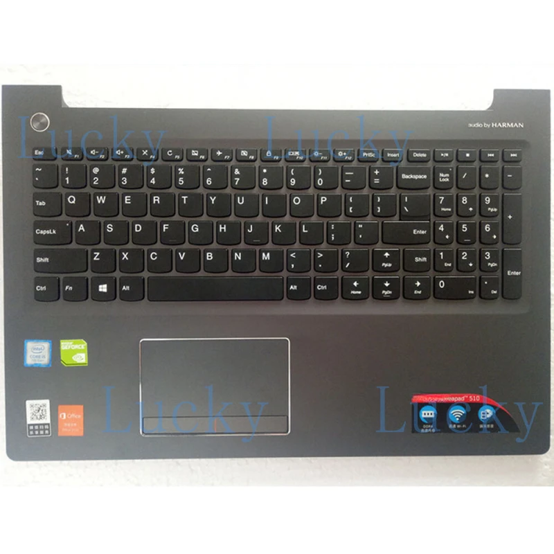 

f FOR Lenovo ideapad 310-15ISK 510-15ISK keyboard with keyboard case touchpad