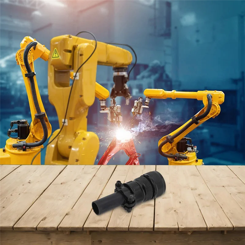 ABRW-Welding Tool 14 Pin Aviation Socket Connector Male Plug For Miller Welder Welding Tool Welder Accessories Black
