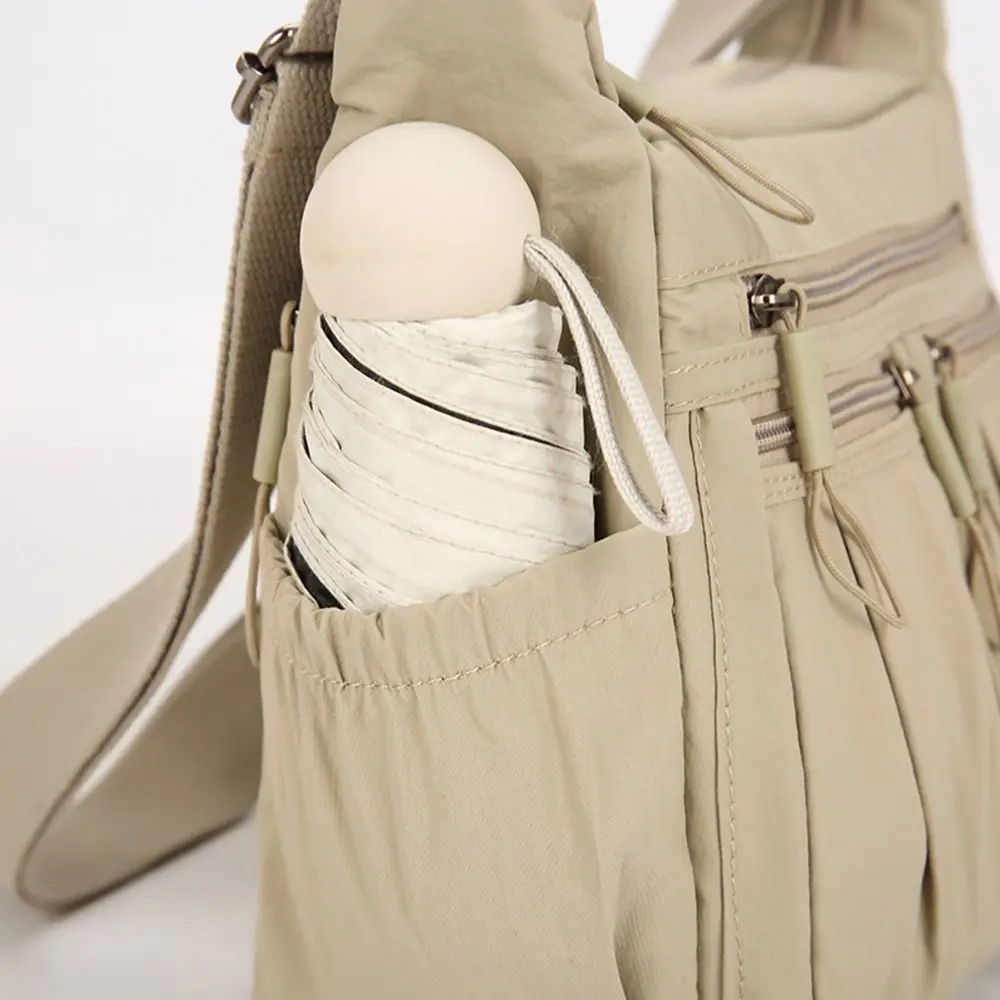 Fashion Large Capacity Shoulder Bags Vintage Casual Handbags Multifunction Simple Messenger Bag Women Men