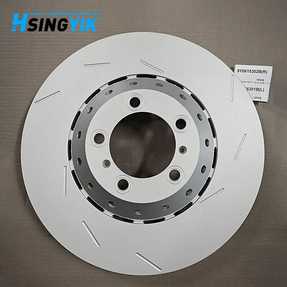 Hsingyik 9Y0615302B 390x38mm Front Disc Brake Rotor for  Cayenne Coupé 9YA 9YB