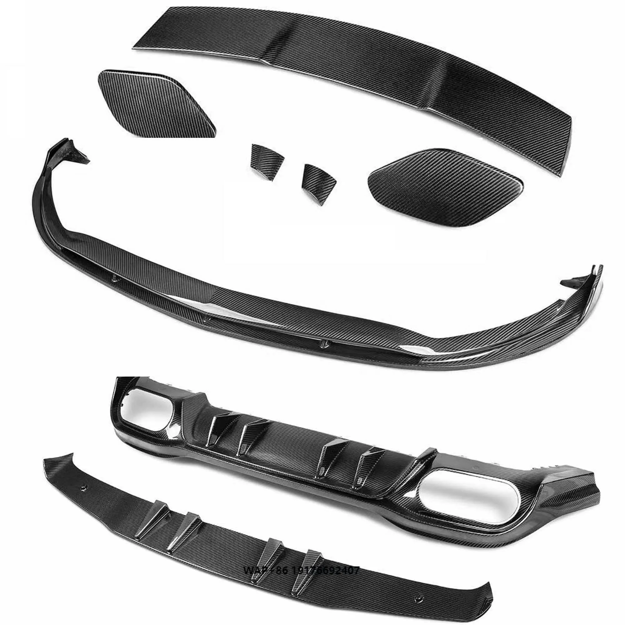 

A-Class W177 A35 A45S Upgrade Body Kit Front Lip Rear Diffuser Side Skirts Spoiler