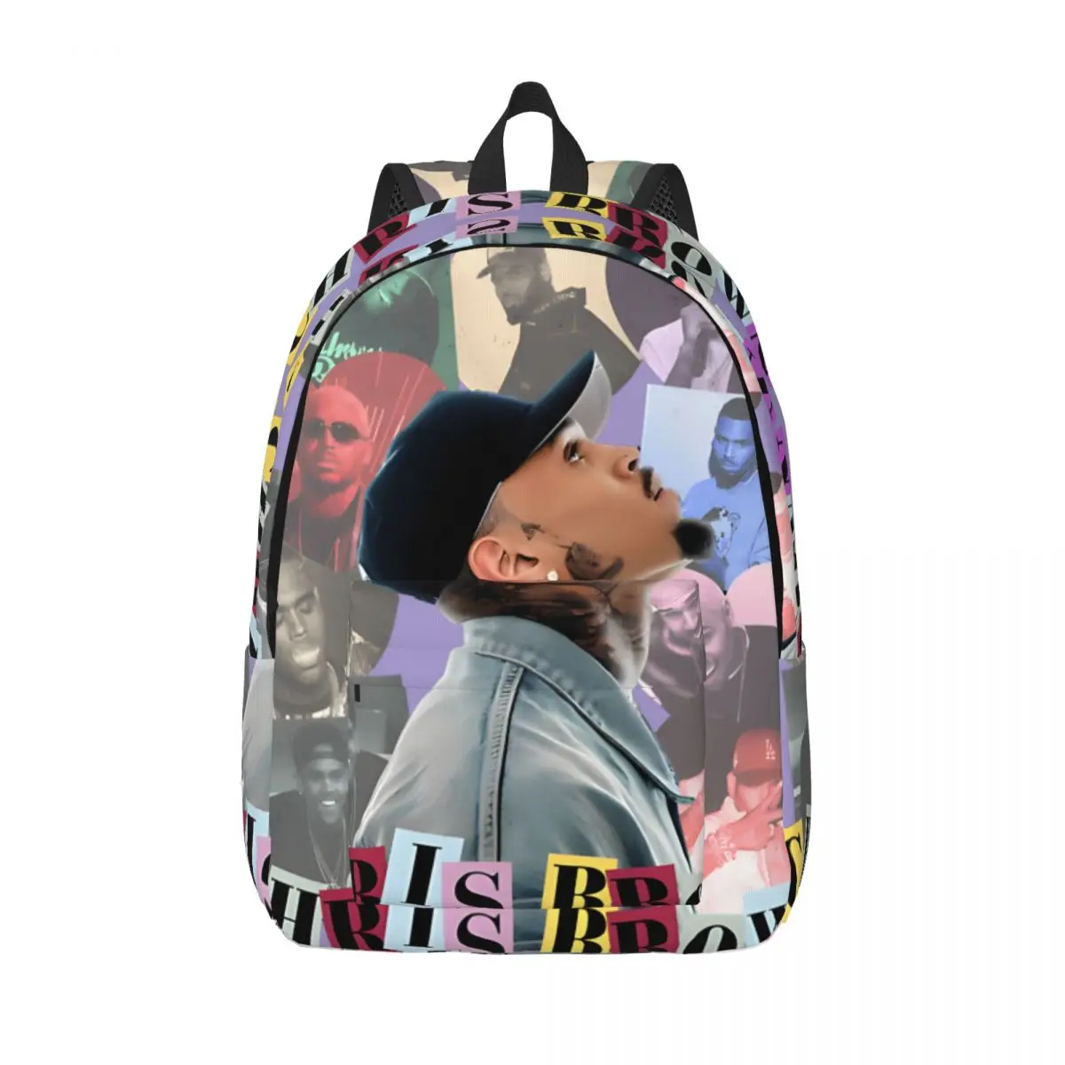 Daypack chris brown 11 tour 2024 music chris brauner reiß verschluss chris brauner studenten geschenk cooler rucksack high school