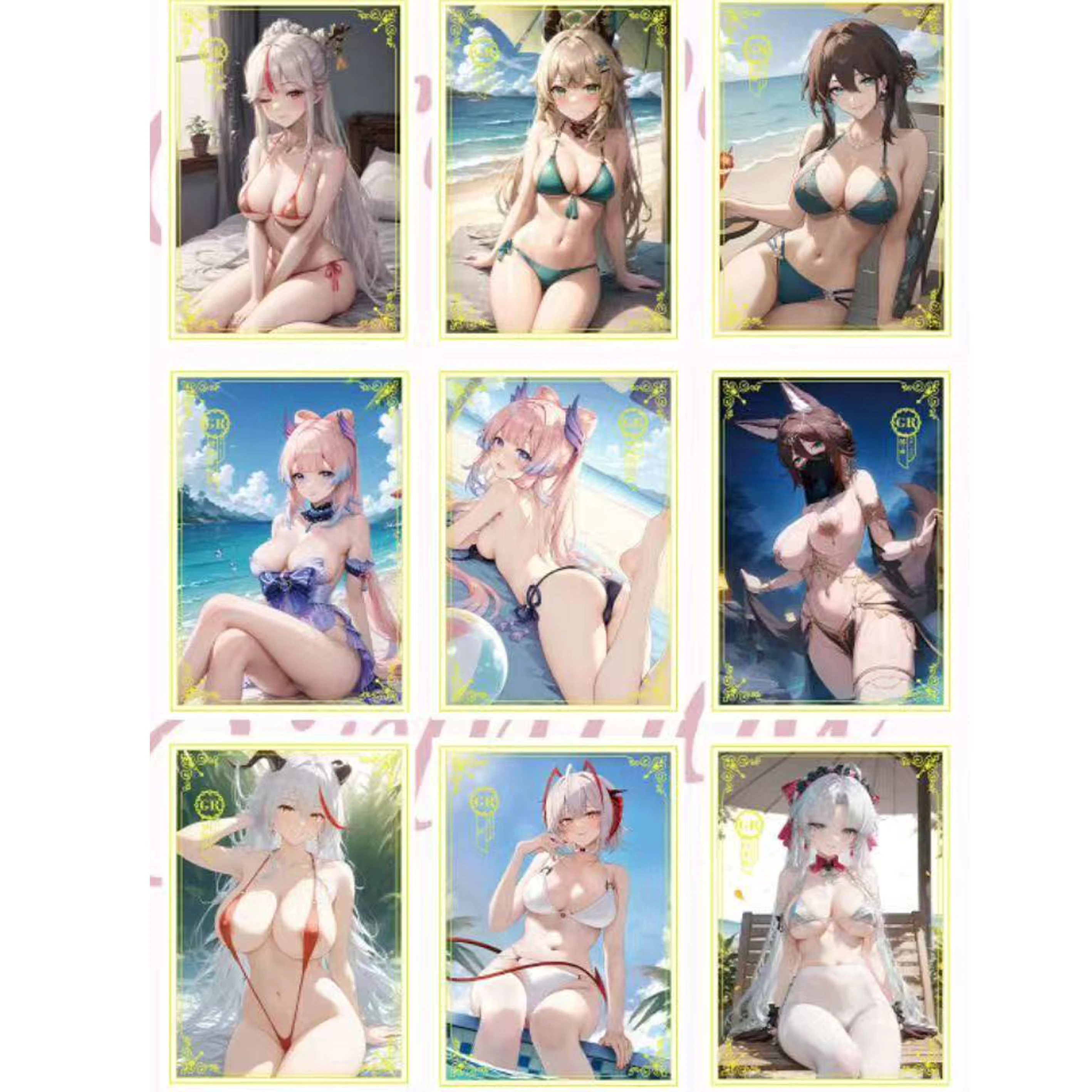 Latest Wholesale Goddess Story Collection Card Character Wife Card "Time Girl" Game Rare Lover Card Anime Toy Card