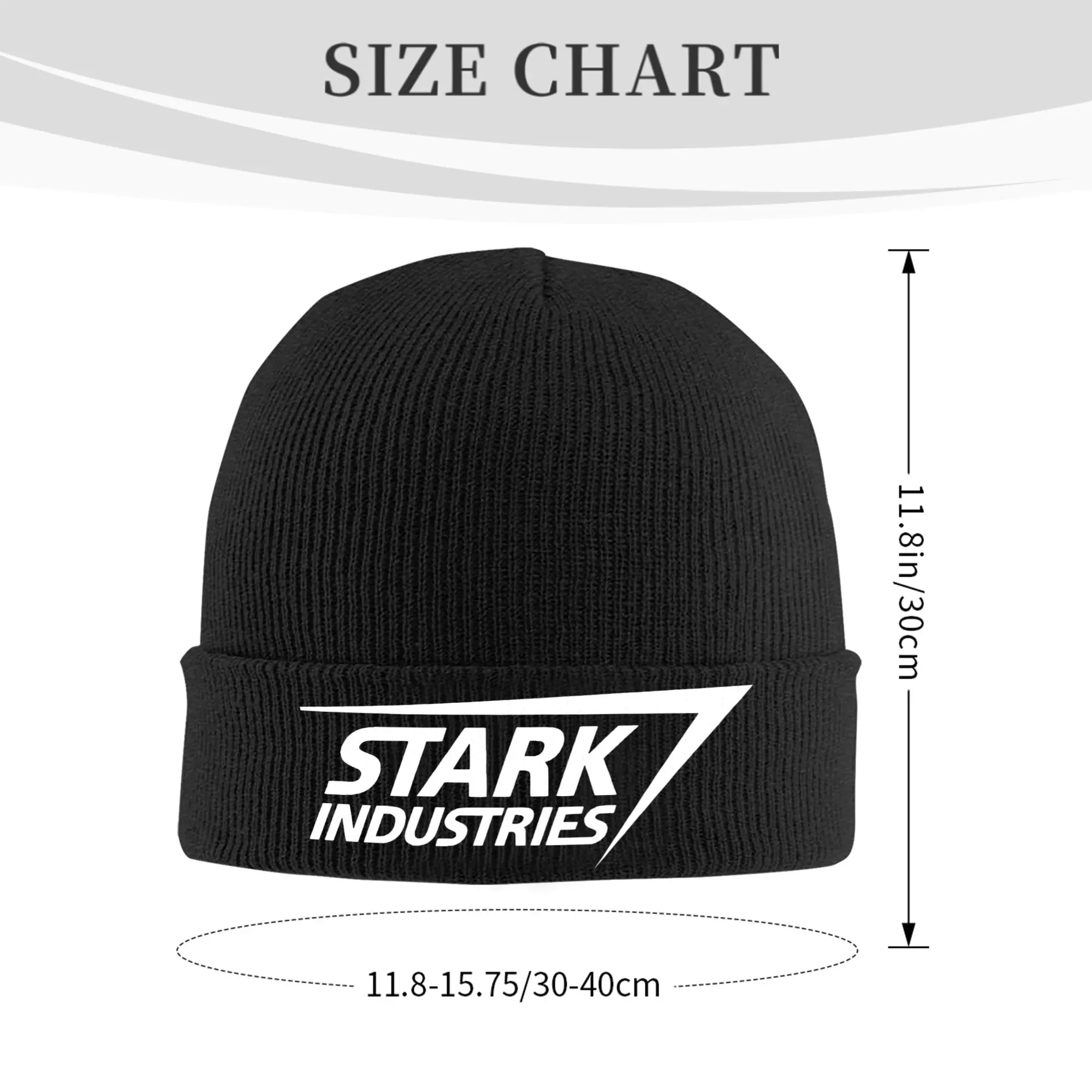 Custom Industries Bonnet Hats  Fashion Knit Hat For Men Women Warm Winter Stark Company Skullies Beanies Caps