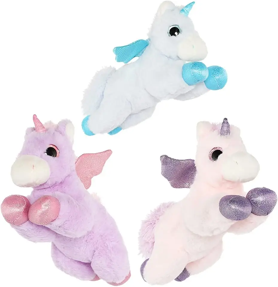 

Unicorn Stuffed Animals 3 Piece Cute Unicorn Plush Toys Soft Gift for Kids Girlfriend,11.4inch