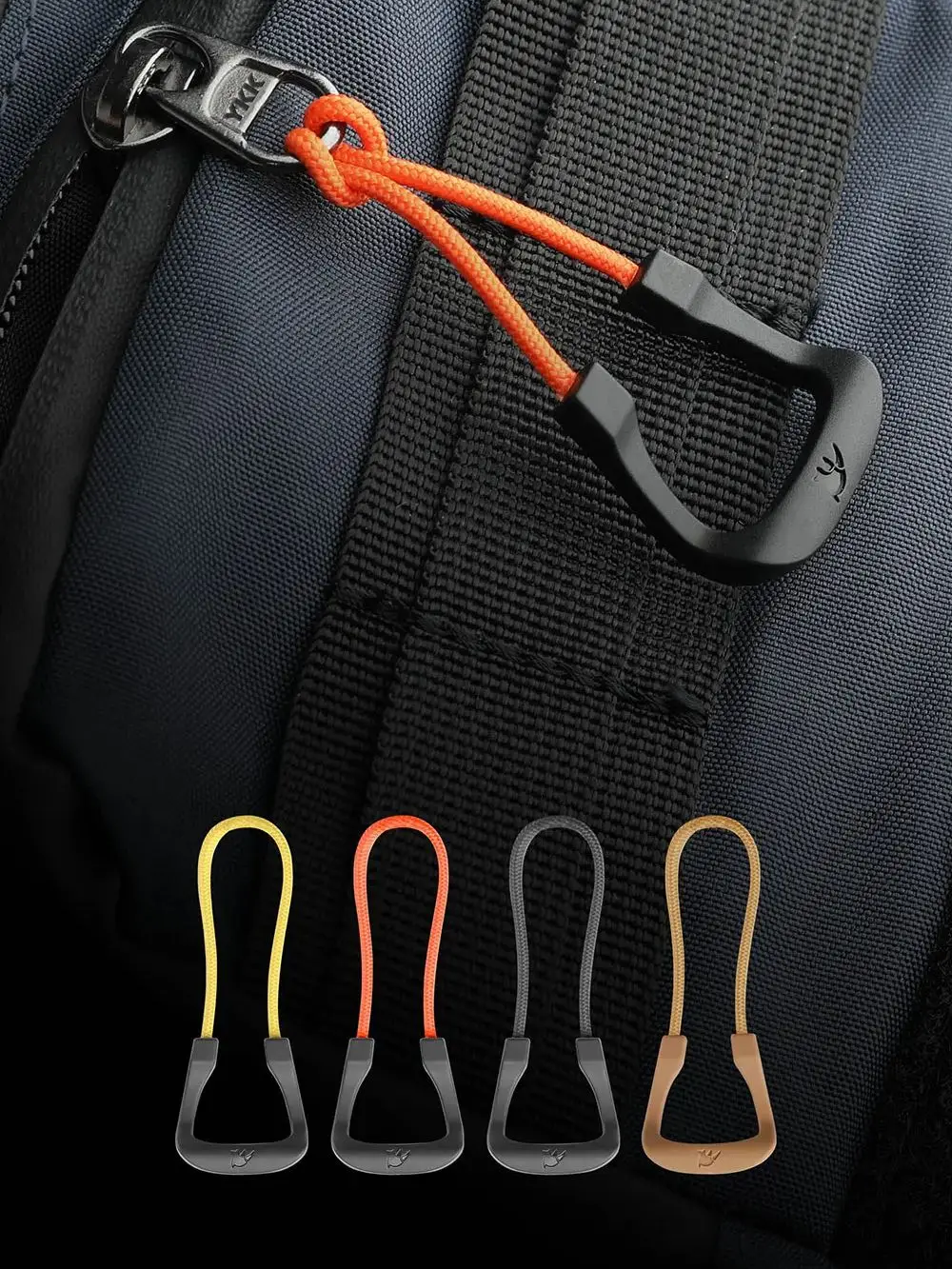 AliExpress Rhinowalk Zipper Pullers 2PCS/4PCS/10PCS/20PCS Four Color Refit Ring Puller For Motorcycle Bag & Bicycle Bag Accessories