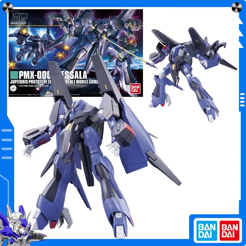 

Original Bandai Zeta Gundam 1/144 HGUC PMX-000 Messala Anime Action Figure Assembly Model Collect Ornament Festival Gift
