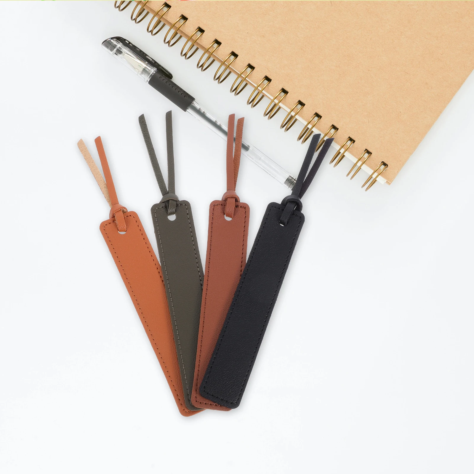 

4 Pcs Bookmarks Markers for Reading Plain Pretty Tassel Tag Tabs Page Student