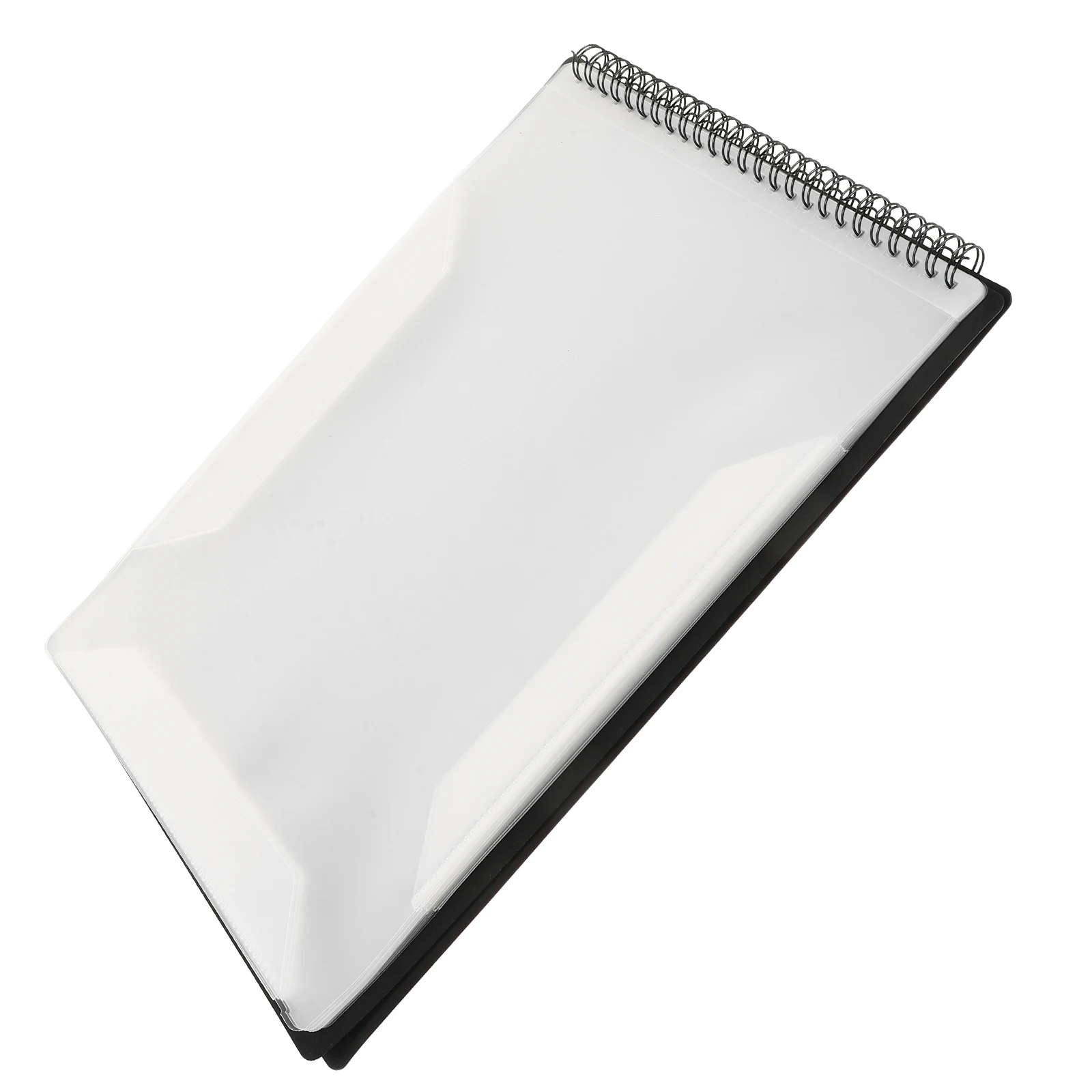 

A4 Music Binder Plastic Sleeves Black Pp Clarinet Flip Trumpet Lyre Sheet Storage Clarinet Lyre Flip Folder Guitar Accessories
