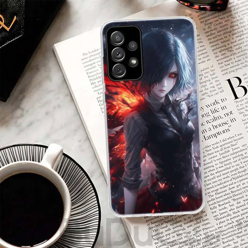 G-Ghoul Tokyo Touka Kirishima Cover For Samsung Galaxy A51 A50 A71 A70 Phone Case A21S A31 A41 A10 A20E A30 A40 A01 A11 A6 A7 A8