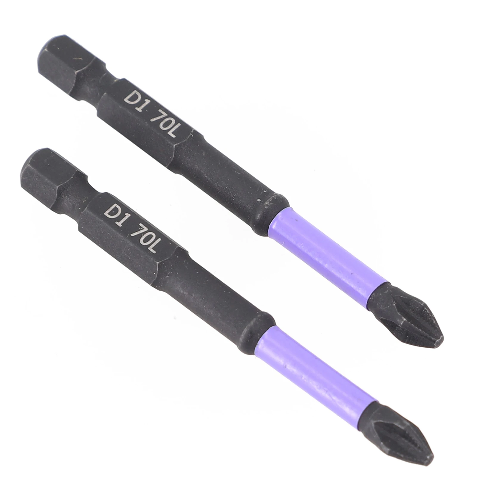 Non-SLIP PH2 ชุดแม่เหล็กหัว Strong Magnetic CROSS ไขควงความแข็งเจาะบิต PH2 ไขควง Bits ชุดเรือ